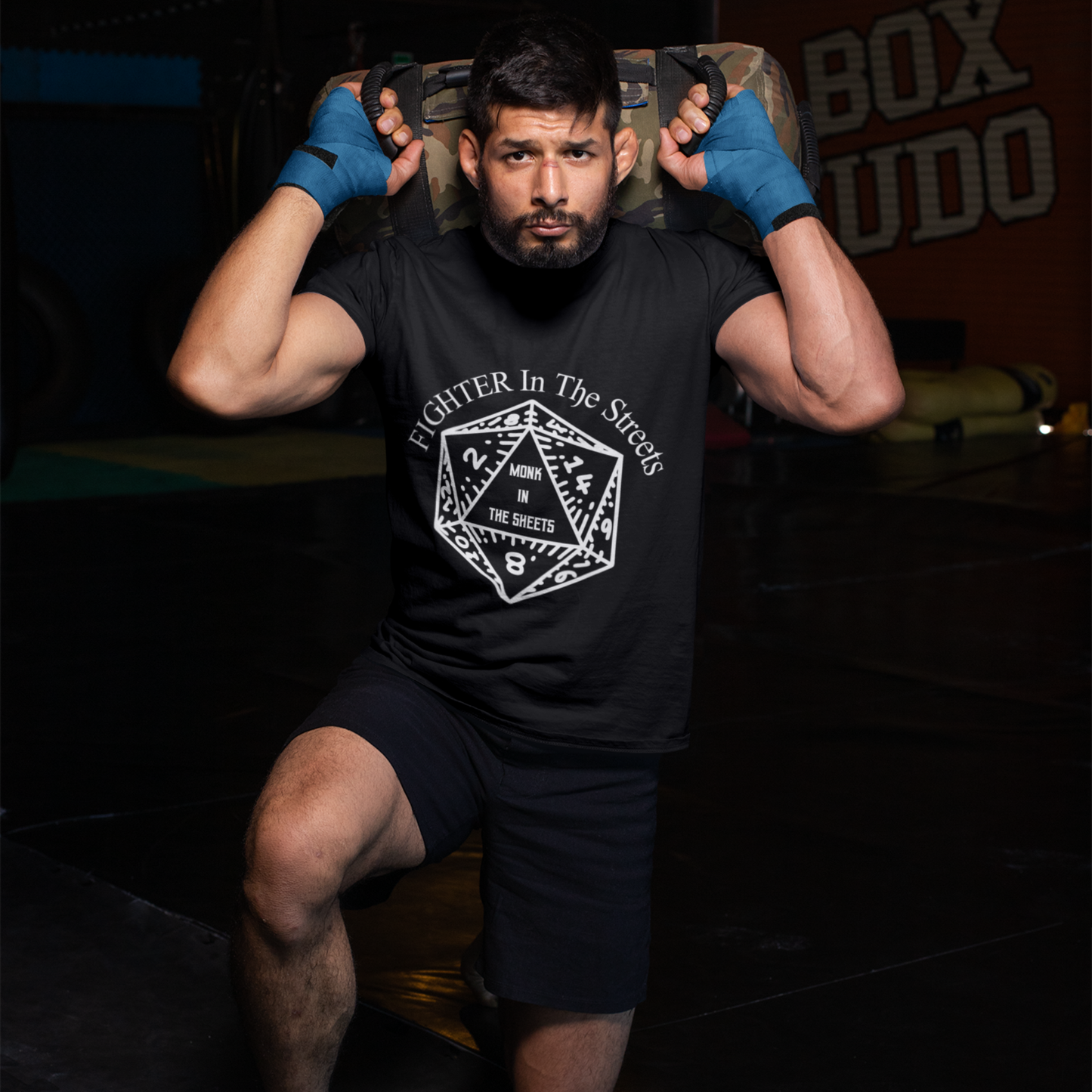 Fighter In The Streets, Monk In The Sheets Unisex Tee