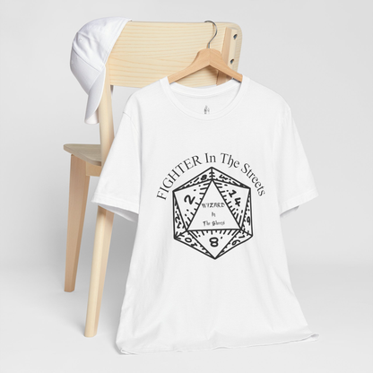 Fighter In The Streets, Wizard In The Sheets Unisex Tee