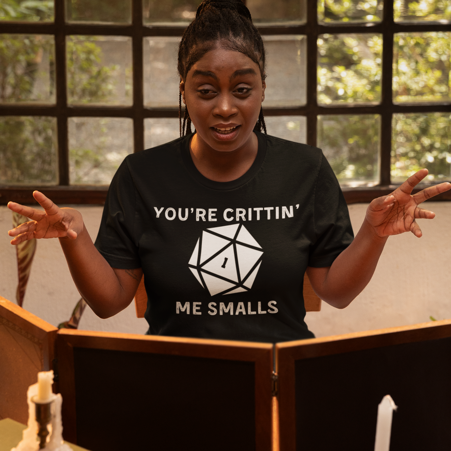You're Crittin' Me Smalls Unisex Tee