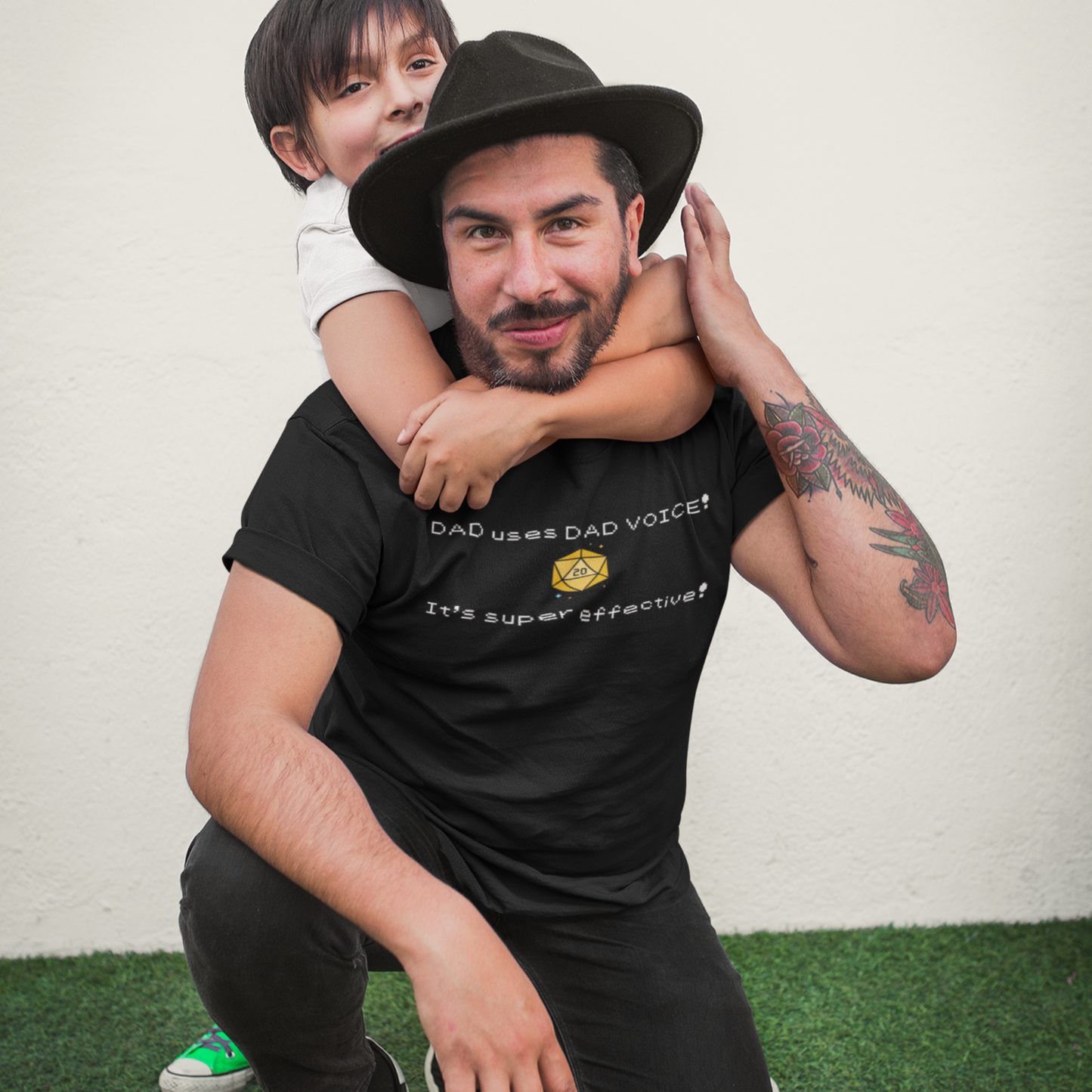 Dad Voice Is Super Effective Unisex Tee