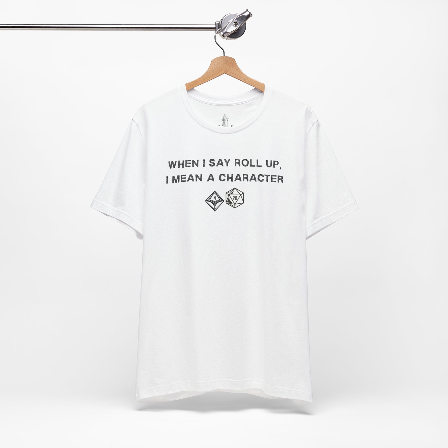 Roll Up Unisex Tee