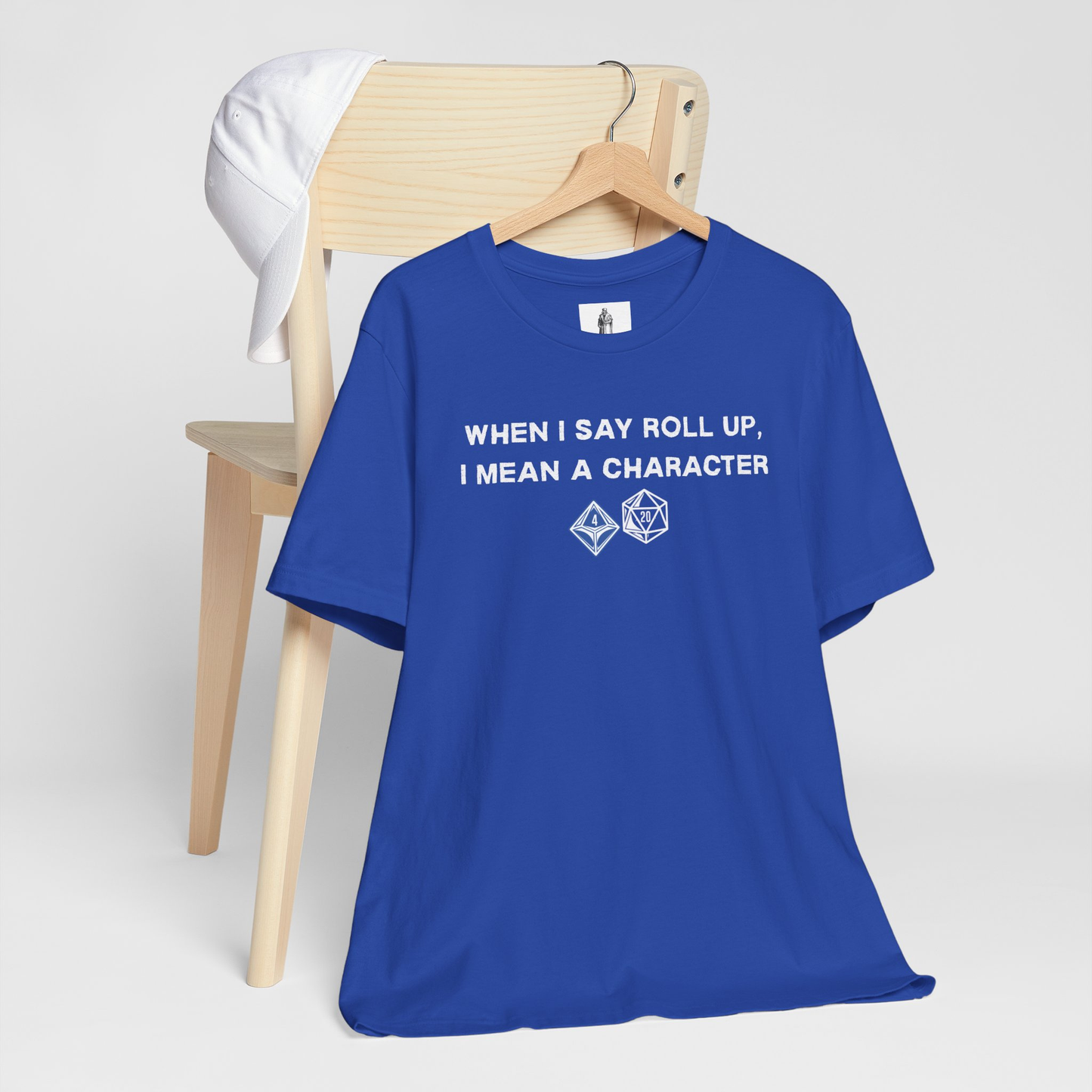 Roll Up Unisex Tee