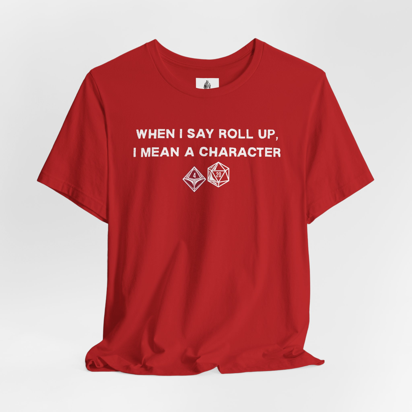 Roll Up Unisex Tee