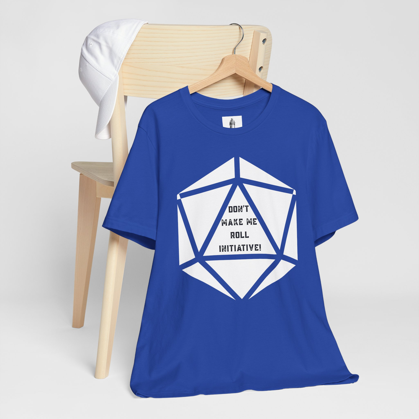 Don't Make Me Roll Initiative D20 Unisex Tee