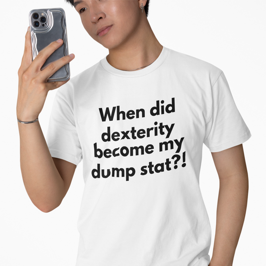 Dexterity Dump Stat Unisex T-Shirt